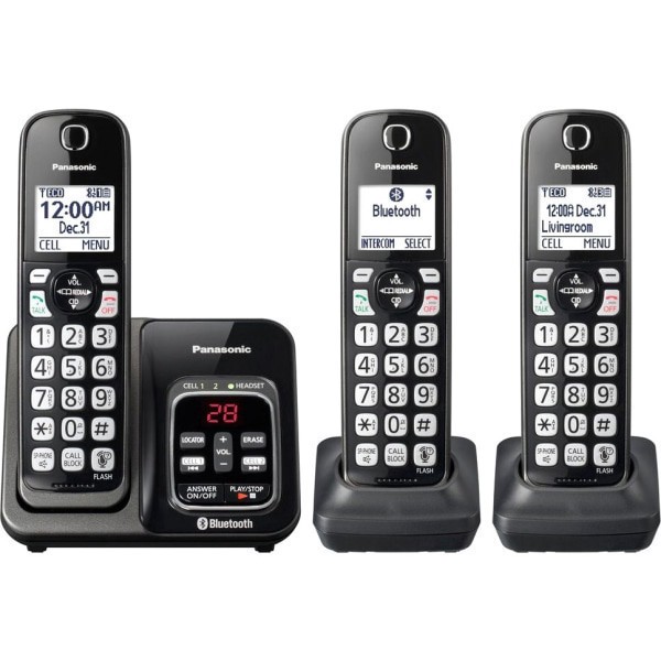 slide 3 of 10, Panasonic Kx-Tgd563M Dect 6.0 Plus Expandable Digital Cordless Phone System, 1 ct