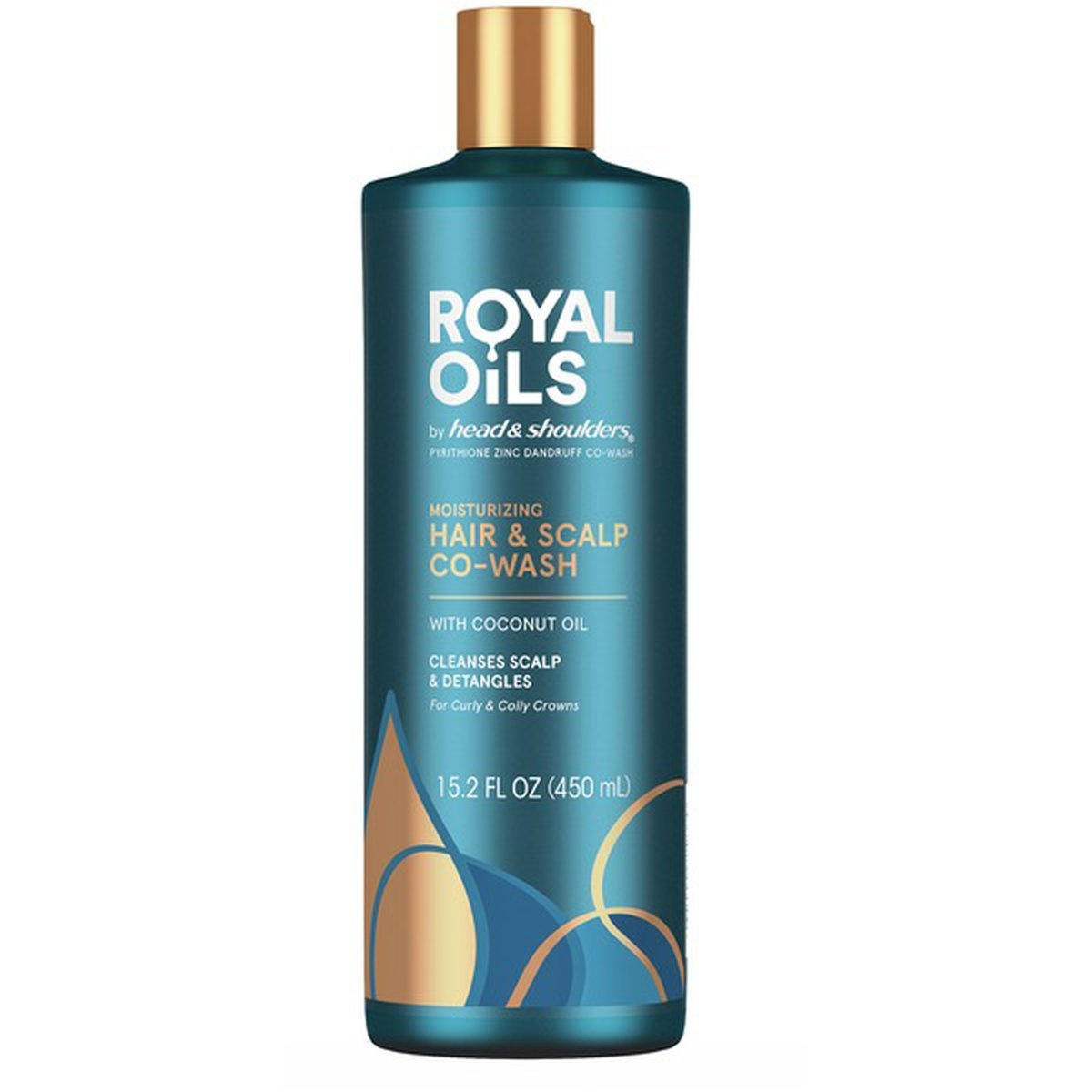 slide 1 of 1, Head & Shoulders Royal Oils Moisturizing Co Wash, 15.2 oz