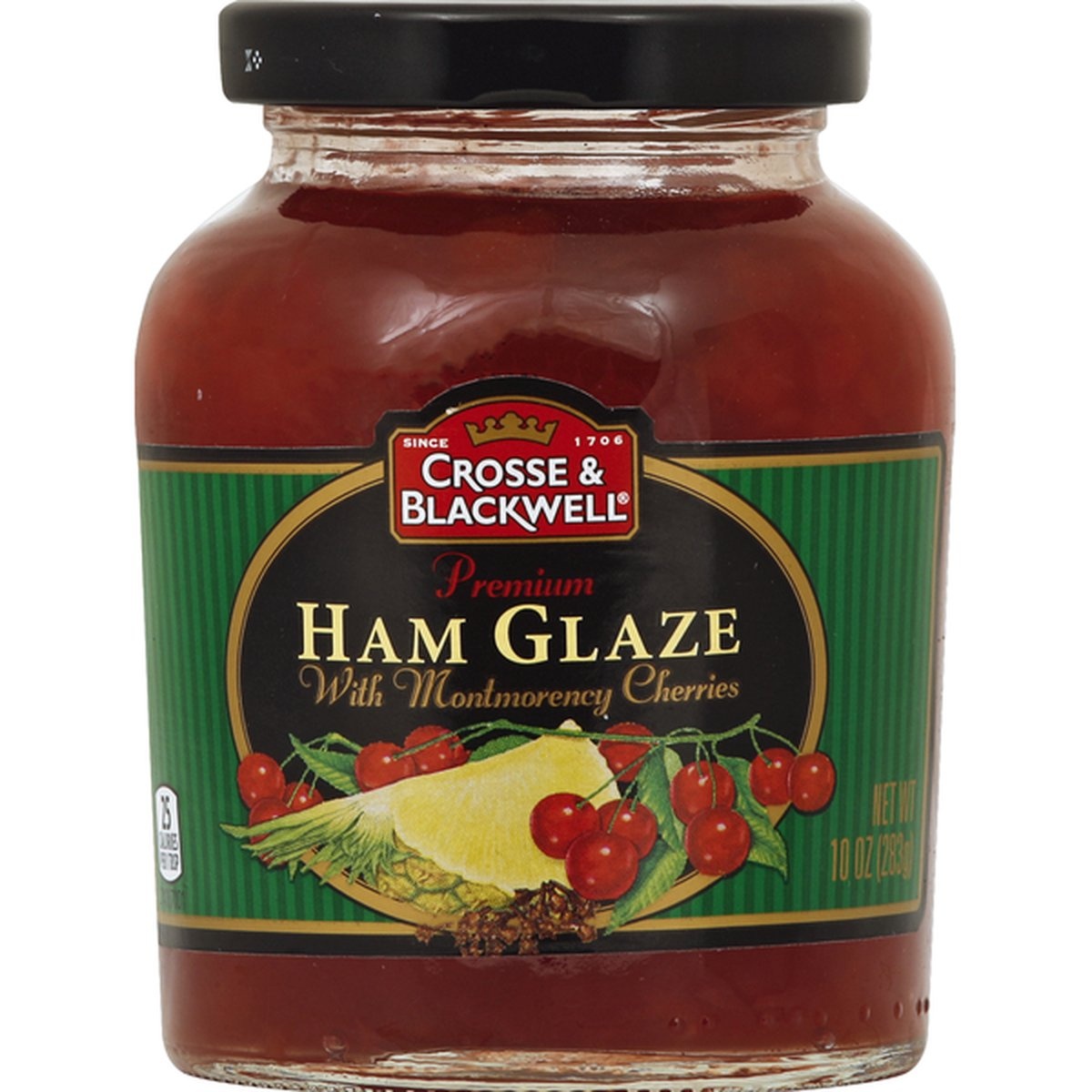 slide 1 of 1, Crosse & Blackwell Ham Glaze, Premium, With Montmorency Cherries,, 10 fl oz