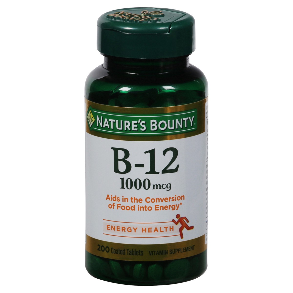 slide 1 of 9, Nature's Bounty B12 Tablet Value Size, 200 ct