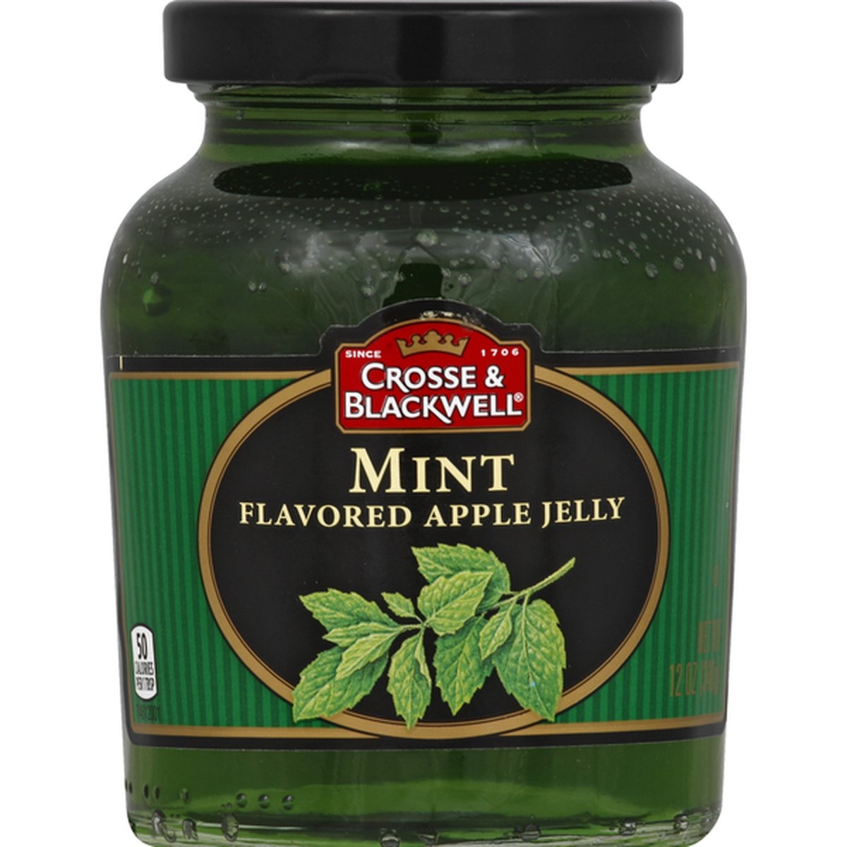 slide 1 of 1, Crosse & Blackwell Mint Apple Jelly, 12 oz