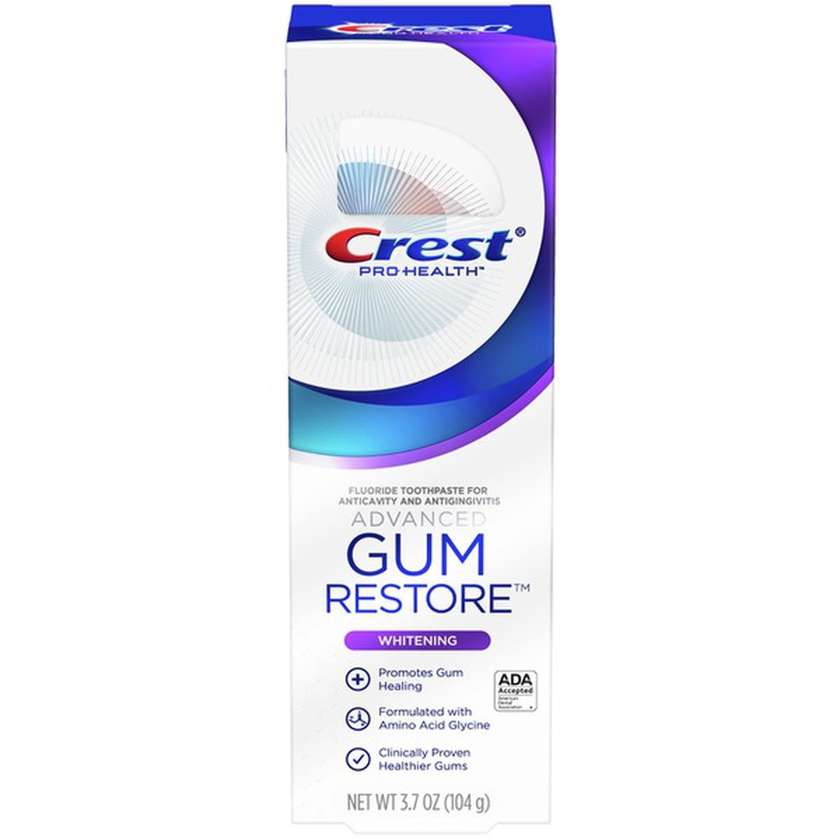 slide 1 of 1, Crest Pro-Health Advanced Toothpaste, Whitening, 3.7 oz