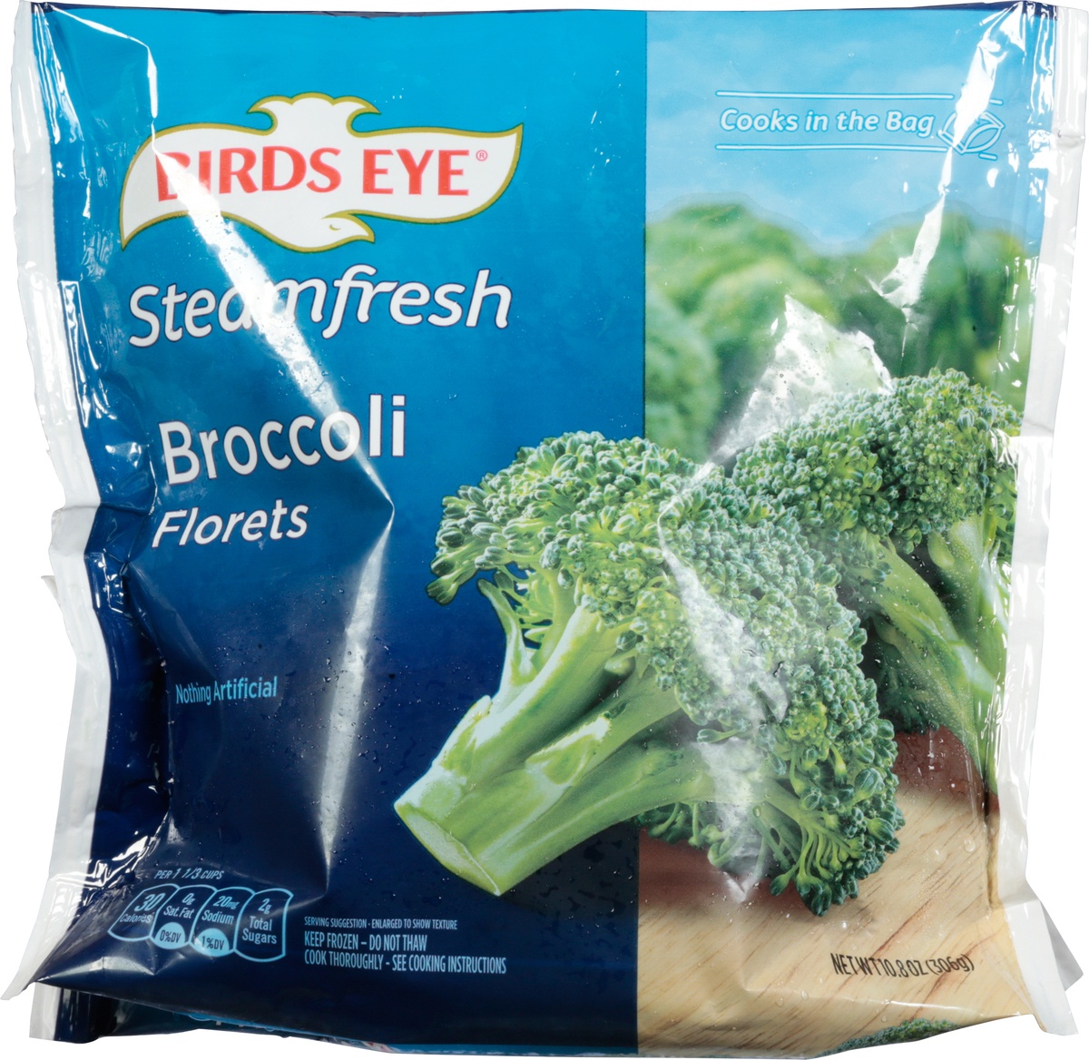 slide 7 of 7, Birds Eye Steamfresh Premium Selects Frozen Broccoli Florets, 12 oz