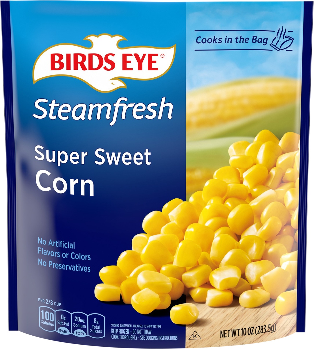 slide 6 of 9, Birds Eye Steamfresh Selects Frozen Super Sweet Corn, 12 oz