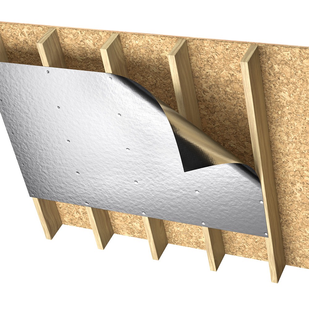 slide 5 of 6, Reflectix R- Attic Unfaced Reflective Roll Insulation 500-sq ft ( 48-in W x 125-ft L ) Individual pack, 1 ct