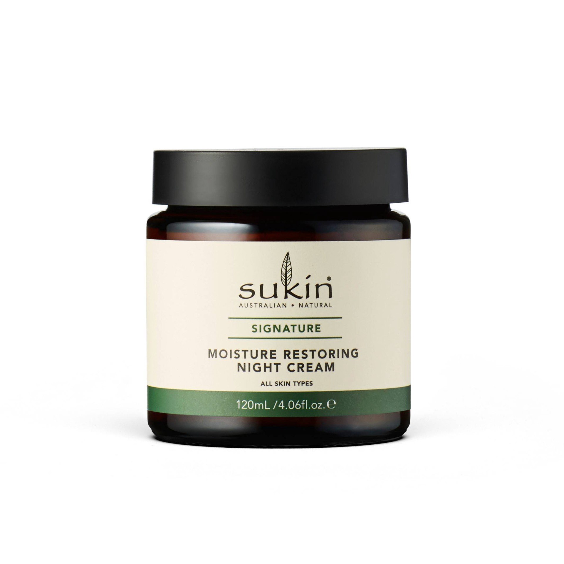 slide 1 of 3, Sukin Signature Moisture Restoring Night Cream, 4.06 fl oz