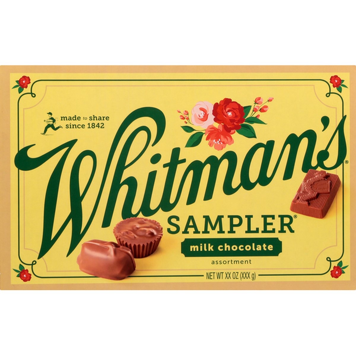slide 1 of 1, Whitman's Milk Chocolate, Assortment, 1 ct