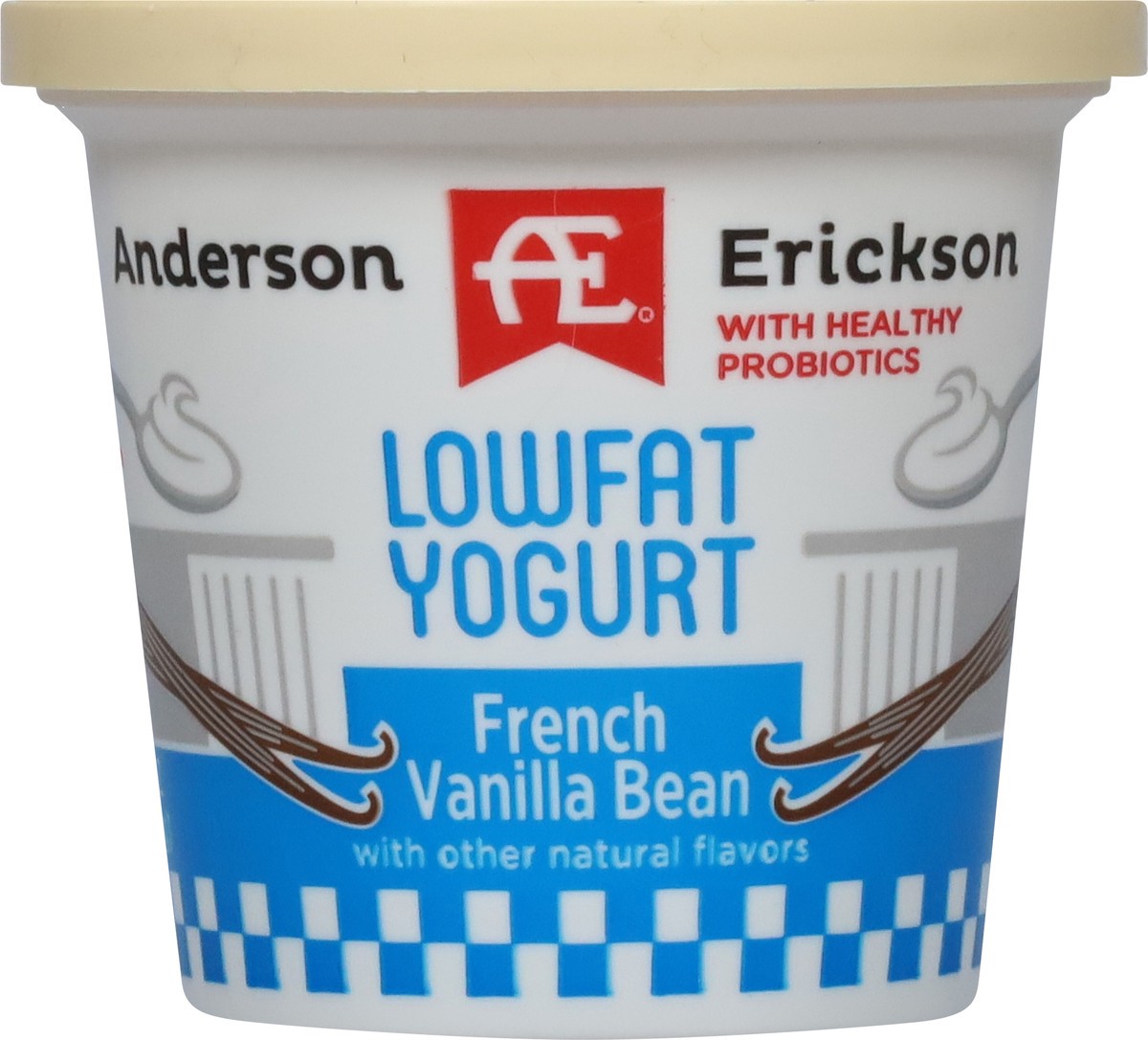 slide 11 of 11, Anderson Erickson Dairy Lowfat French Vanilla Bean Yogurt 6 oz, 6 oz