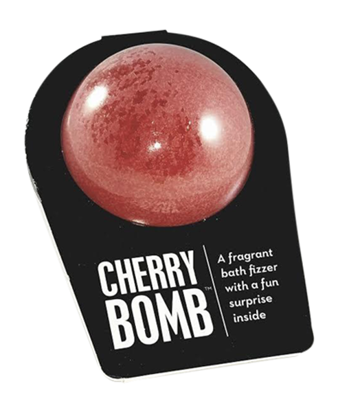 slide 1 of 1, Da Bomb Cherry Bomb Bath Fizzer, 1 ct