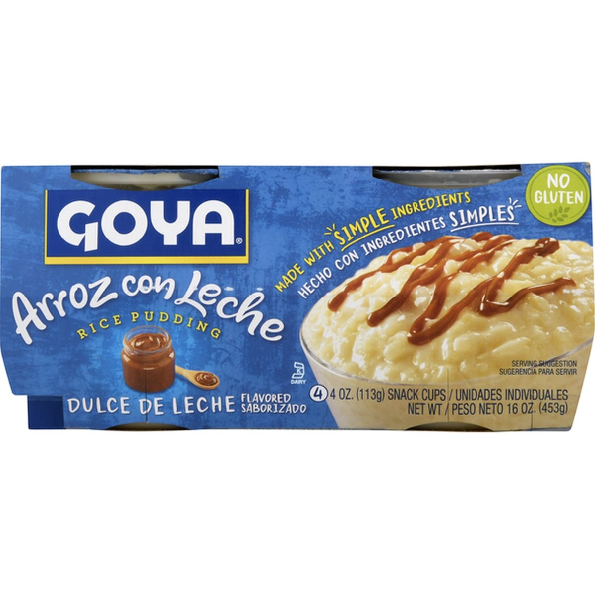 Goya Rice Pudding, Dulce De Leche 4 ct Shipt