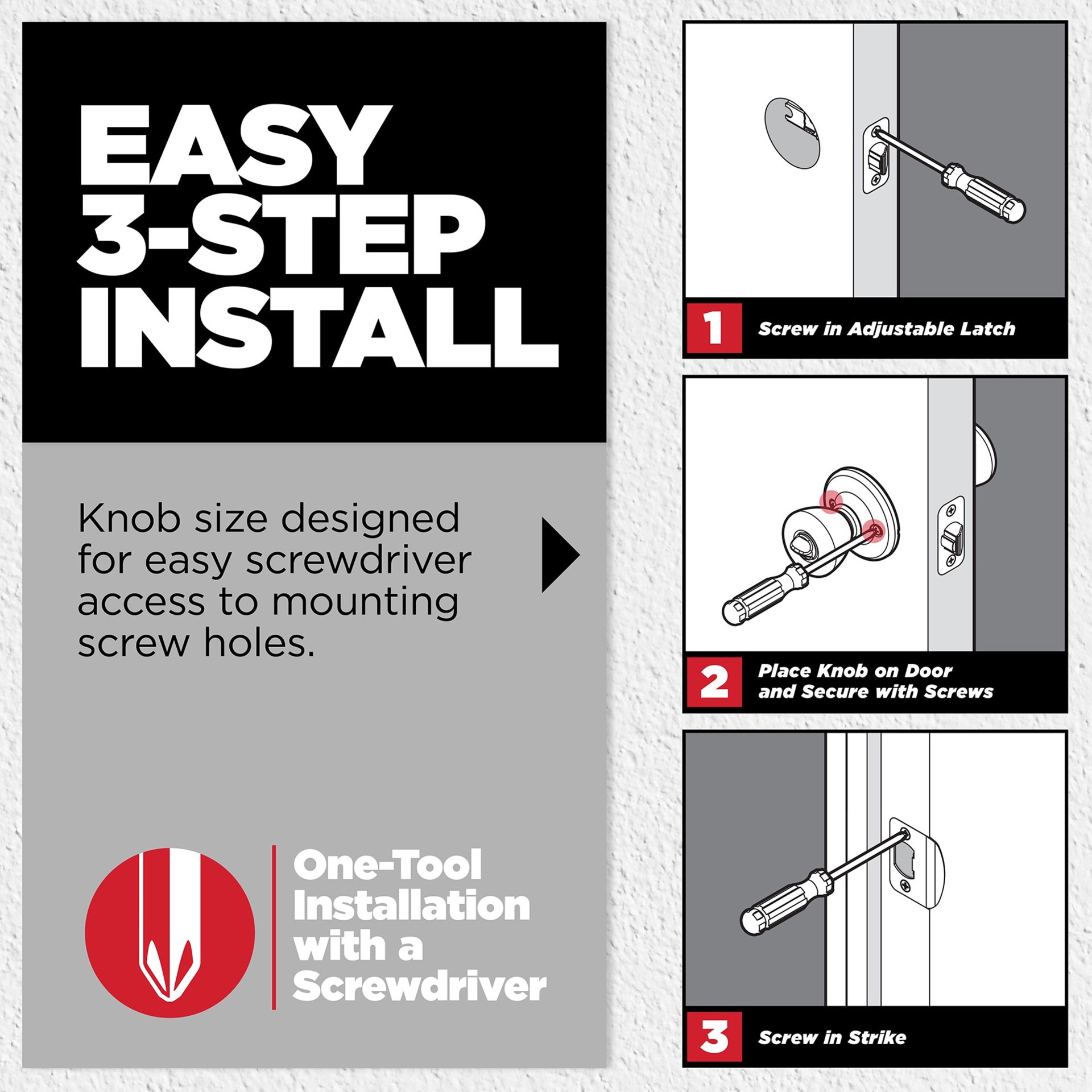 slide 5 of 6, Kwikset Polo Satin Nickel Exterior Keyed Entry Door Knob, 1 ct