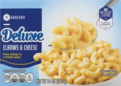 SE Grocers Deluxe Elbows & Cheese 14 Ounces