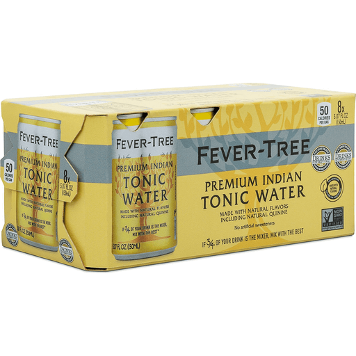 slide 1 of 1, Fever-Tree Premium Indian Tonic Water - 8 ct, 8 ct