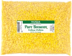 Stakich Yellow Beeswax Pellets