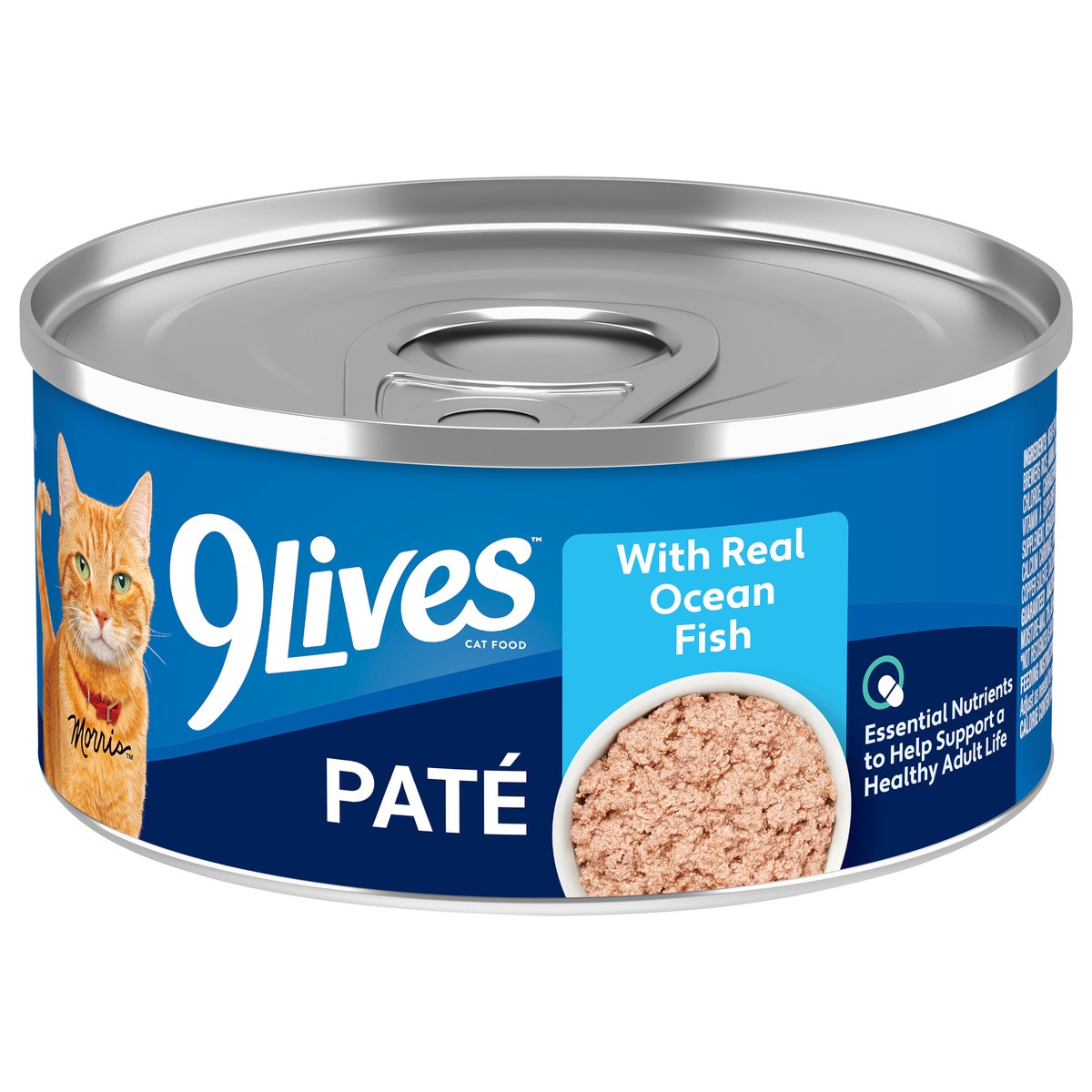 slide 2 of 4, 9Lives Kitten Meaty Pate, 5.5 oz