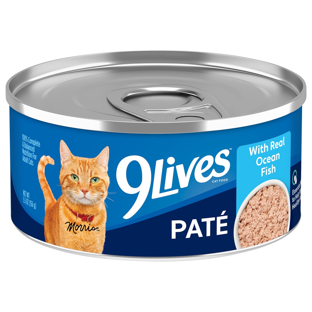 slide 3 of 4, 9Lives Kitten Meaty Pate, 5.5 oz