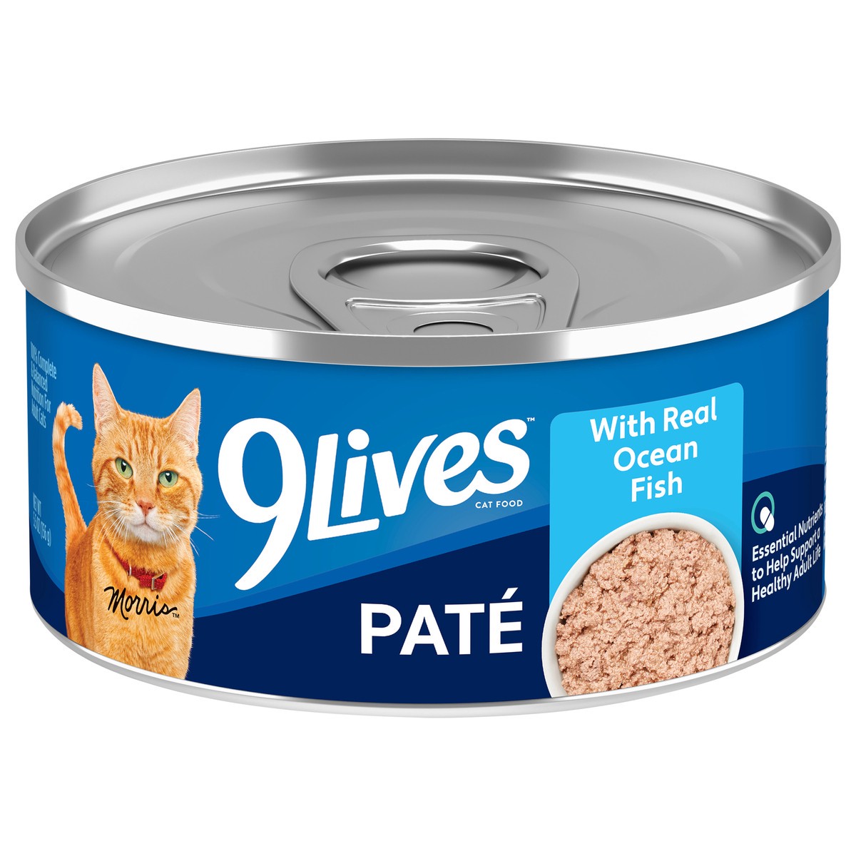 slide 1 of 4, 9Lives Kitten Meaty Pate, 5.5 oz