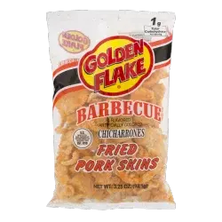 Golden Flake BBQ Pork Skins