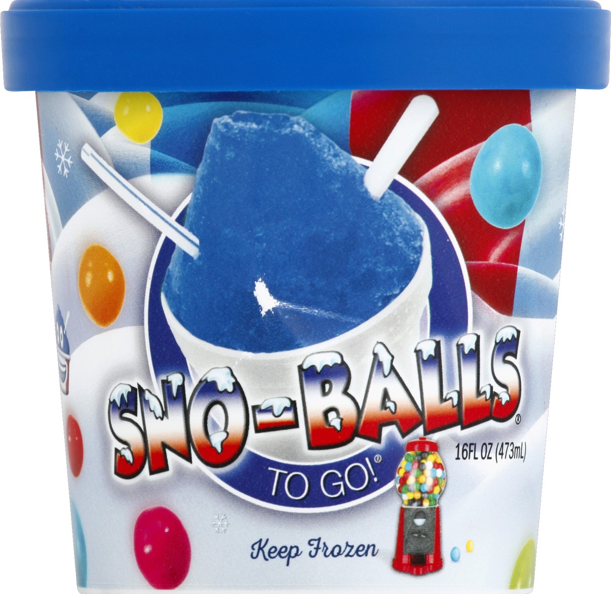 slide 2 of 3, Sno-Balls To Go 16 oz, 16 oz