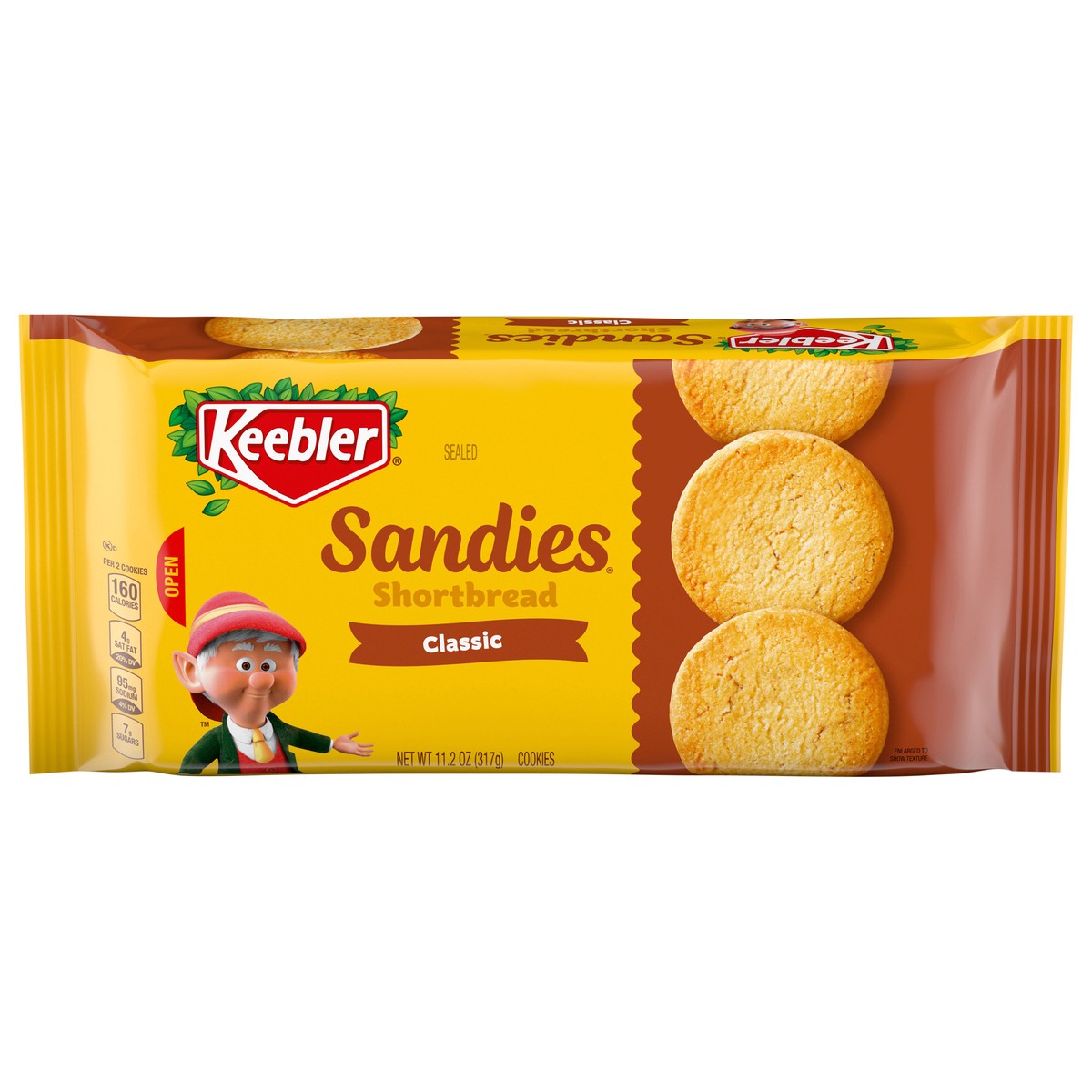 slide 1 of 14, Keebler Sandies Shortbread Classic Cookies 11.2 oz, 11.2 oz
