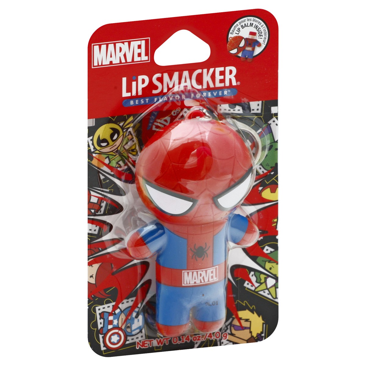 slide 10 of 10, Lip Smacker Marvel Spiderman Amazing Pomegranate Lip Balm 0.14 oz, 0.14 oz