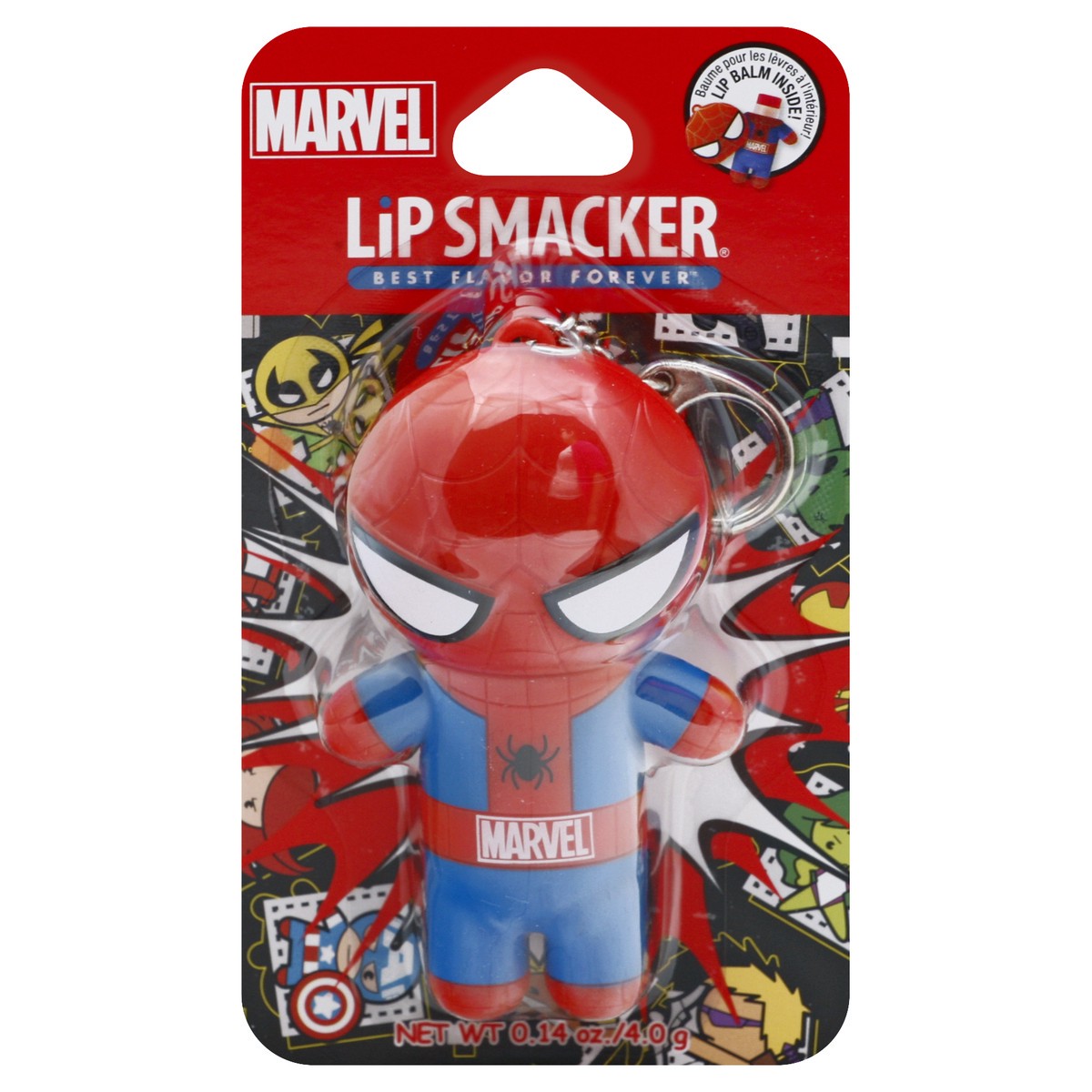 slide 7 of 10, Lip Smacker Marvel Spiderman Amazing Pomegranate Lip Balm 0.14 oz, 0.14 oz