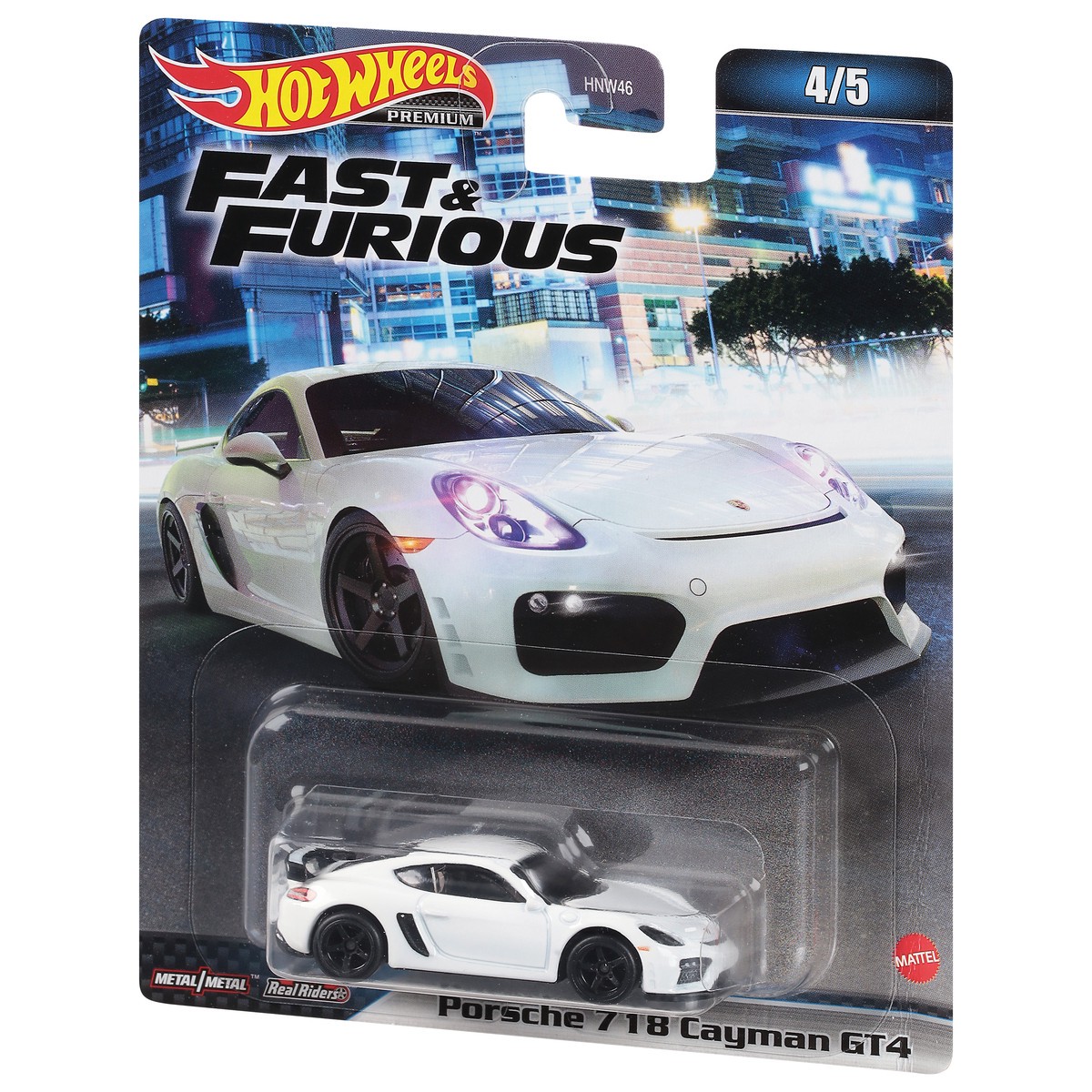 slide 9 of 9, Mattel Hot Wheels Fast & Furious car, Porsche Cayman, 1 ct