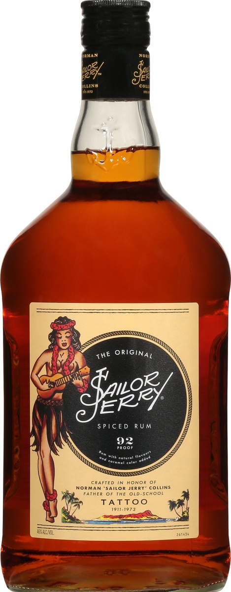 slide 7 of 9, Sailor Jerry Spiced Rum, 1.75 liter