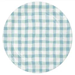 Holiday Home Easter 6.87" Round Appetizer Paper Plate - Floral, 8 ct