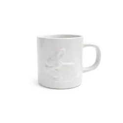 Certified International Ceramic Mug - White Bunny, 16 oz