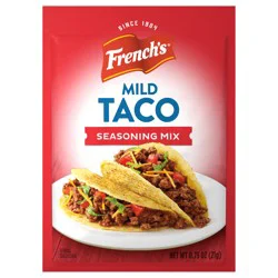 French's Taco Seasoning Mix Mild, 0.75 oz