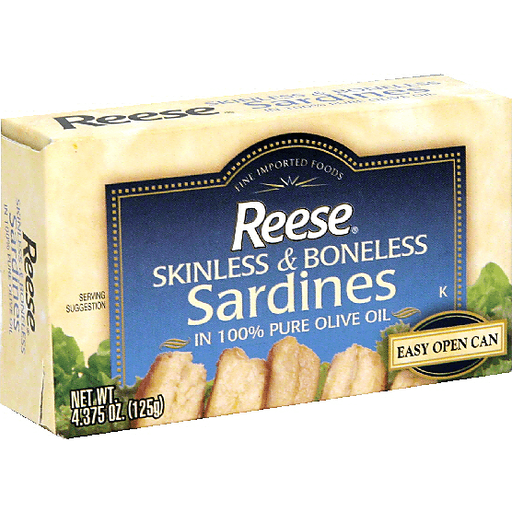 slide 2 of 2, Reese's Reese Sardines in Oil, 4.375 oz