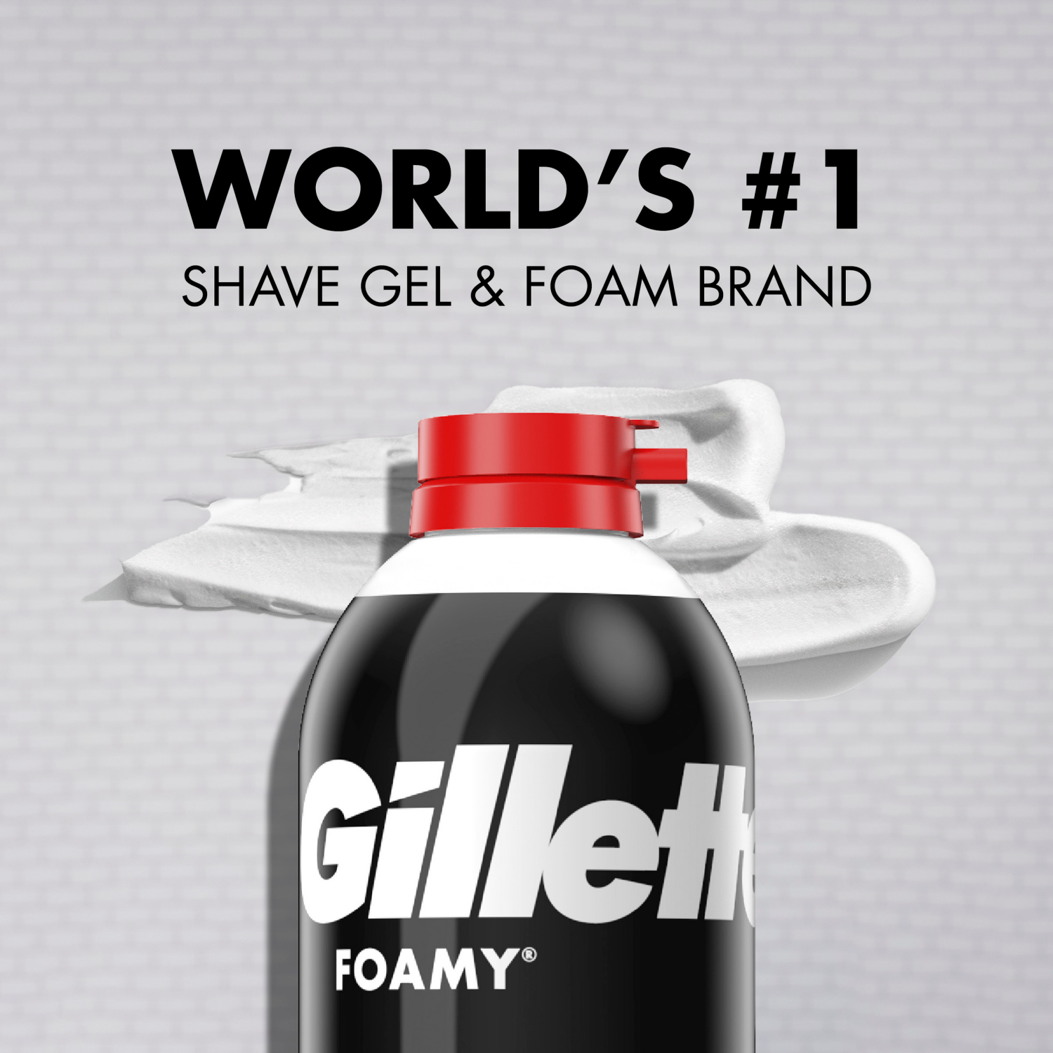 slide 5 of 8, Gillette Foamy Classic Shave Foam for Men Original Scent, 11oz, 11 oz
