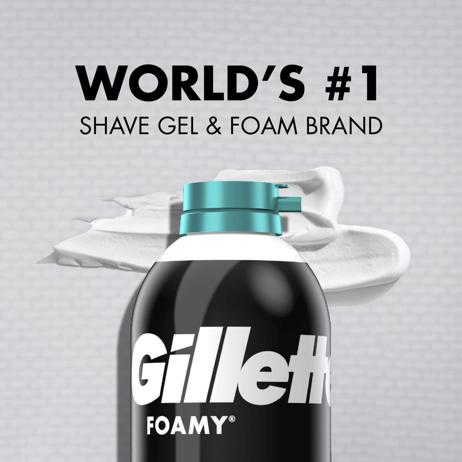 slide 5 of 8, Gillette Foamy Sensitive Shave Foam For Men, Sensitive Skin, 11oz, 11 oz