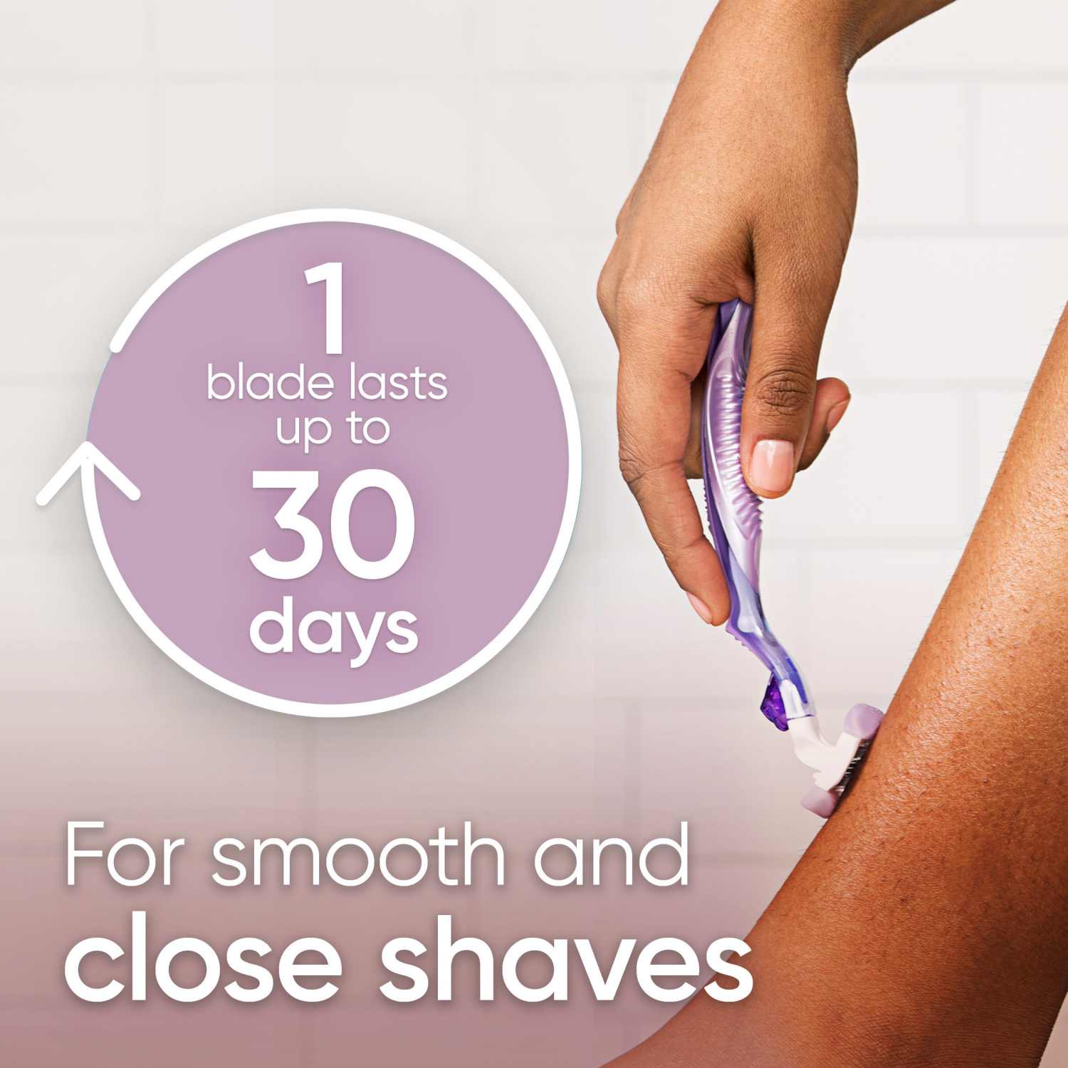 slide 2 of 5, Gillette Venus ComfortGlide Freesia Women's Razor Blade Refills, 6 Count, 6 ct