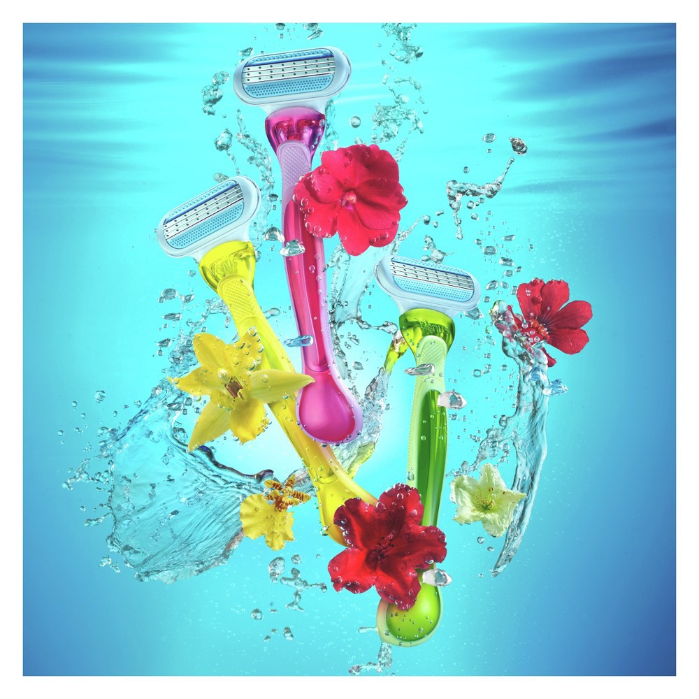 slide 8 of 8, Gillette Venus Tropical Women's Disposable Razor, 3 Count, 3 ct