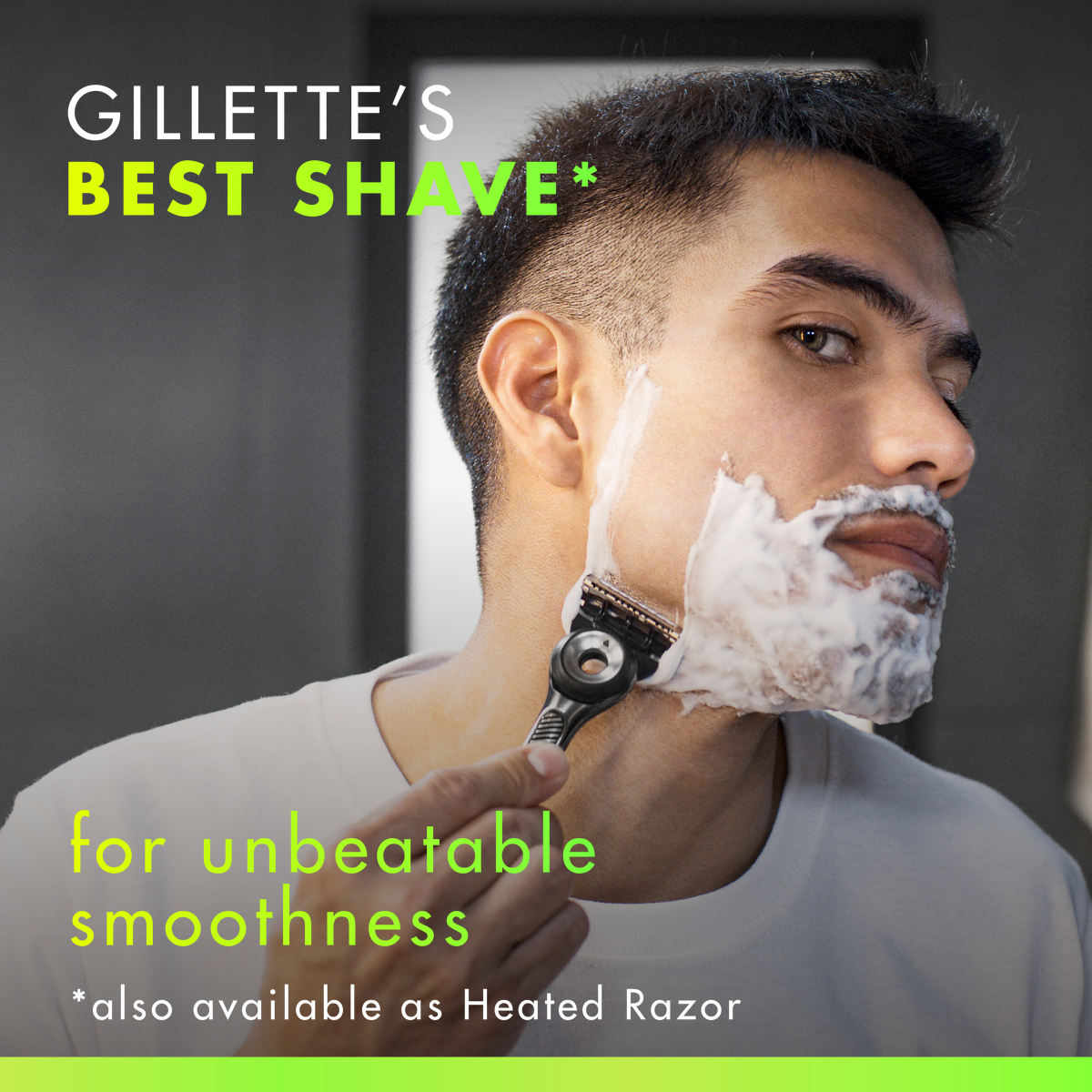 slide 3 of 5, Gillette Razor Blade Refills, 4ct Razor Cartridges, Razor Refills for Men Compatible with Gillette Exfoliating Bar Razor and Heated Razor, 4 ct