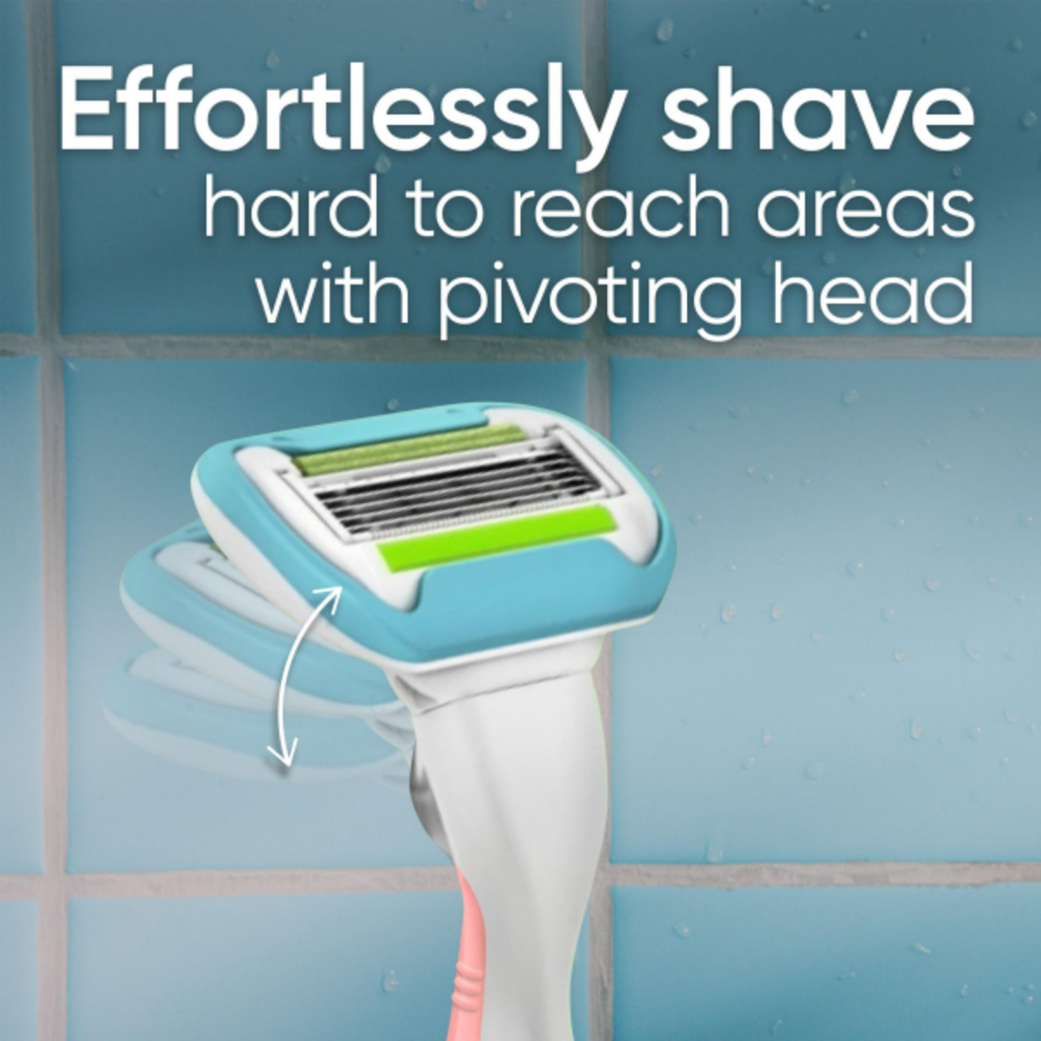 slide 5 of 5, Gillette Venus Extra Smooth Women's Razor with Reusable Razor Handle, 4 Razor Blade Refills and Shower Holder, 1 ct