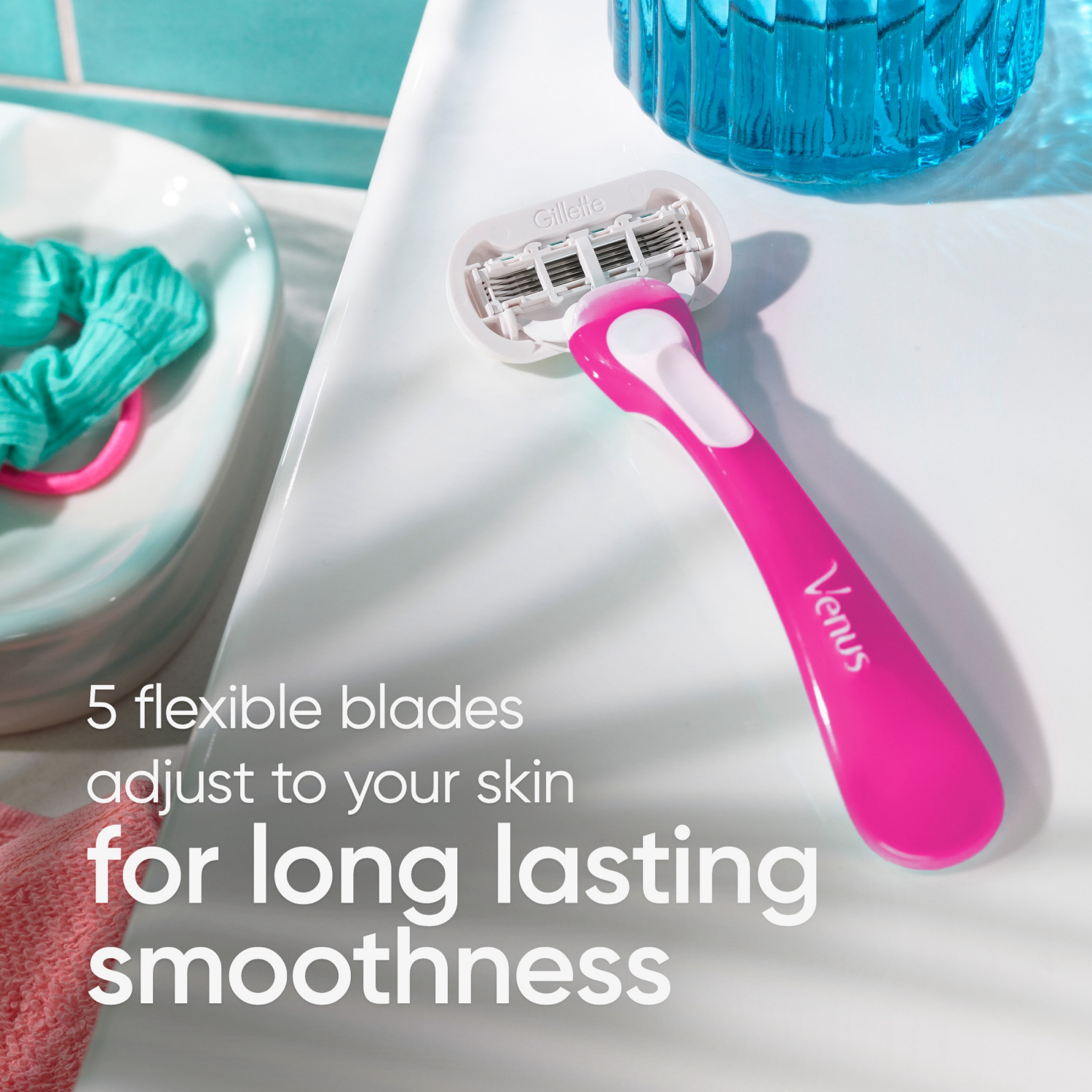 slide 3 of 4, Gillette Venus Extra Smooth Disposable Women's Razors - 3 Count, 3 ct