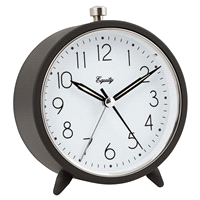 slide 14 of 21, Equity Metal Alarm Clock with On-Demand Backlight 1 ea, 1 ea