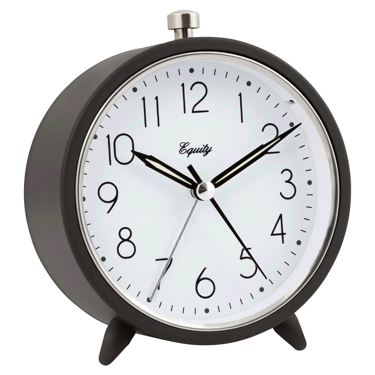 slide 16 of 21, Equity Metal Alarm Clock with On-Demand Backlight 1 ea, 1 ea