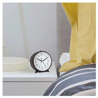 slide 7 of 21, Equity Metal Alarm Clock with On-Demand Backlight 1 ea, 1 ea
