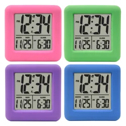 LA CROSSE Soft Cube LCD Assorted Alarm Clock
