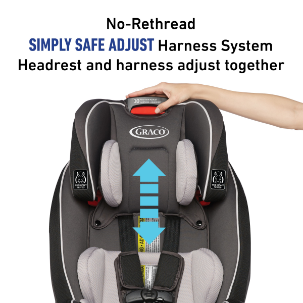 slide 9 of 21, Graco SlimFit All In One Car Seat - Darcie, 1 ct