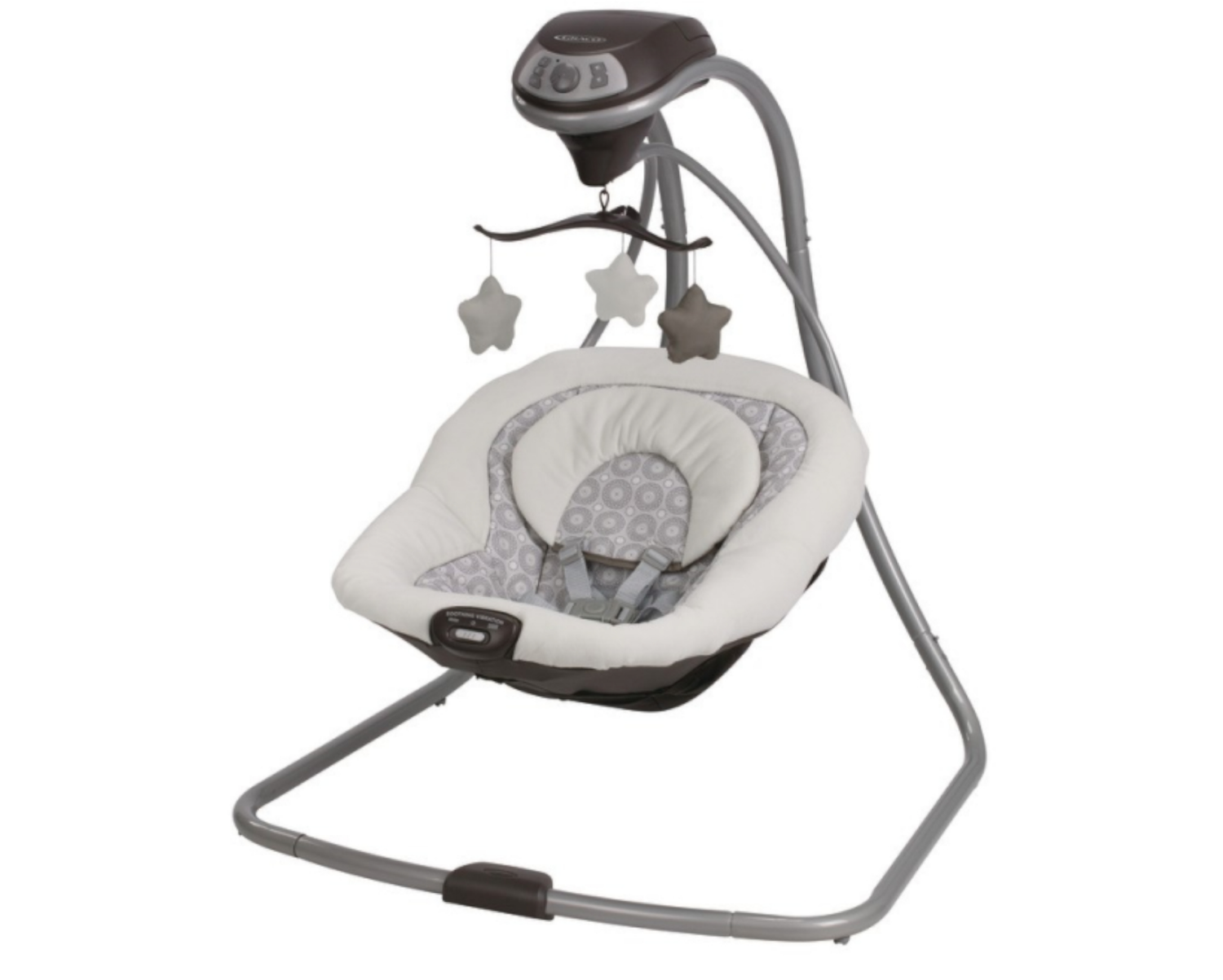 slide 1 of 2, Graco Simple Sway Ivy Fashion Swing 1 ea, 1 ct
