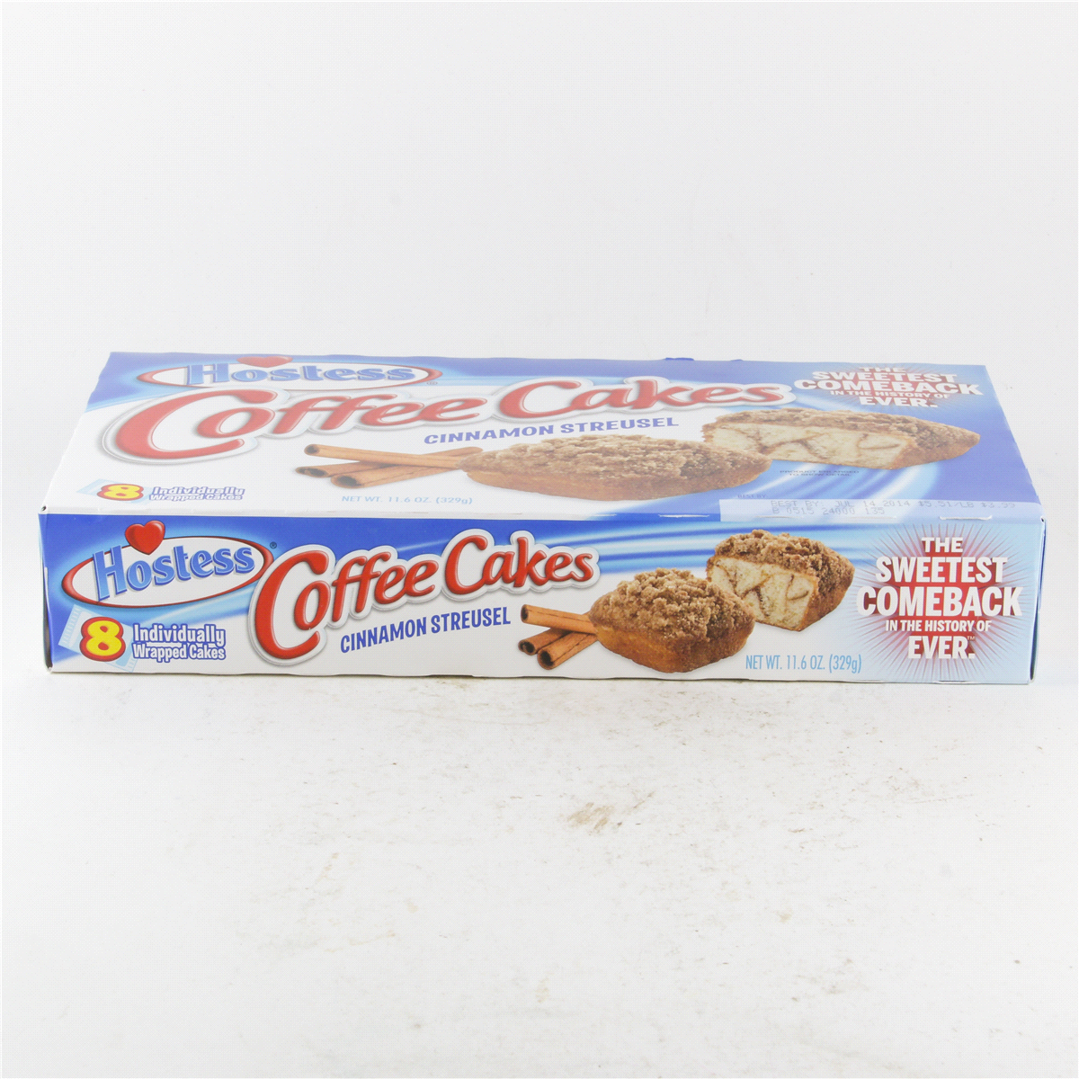 slide 6 of 6, Hostess Cinnamon Streusel Coffee Cake - 8ct/11.6oz, 8 ct; 11.6 oz