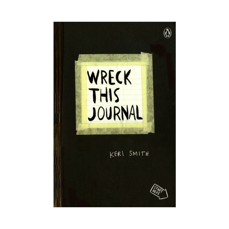 slide 1 of 1, Penguin Publishing Wreck This Journal Black Edition 08/20/2012 Self Improvement - By Keri Smith ( Paperback ), 1 ct