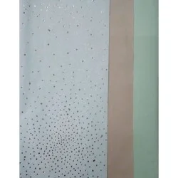 20ct Foil Print and Solid Tissue Paper White/Peach/Mint - Spritz™