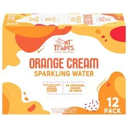 HT Trades™ Orange Cream Sparkling Water