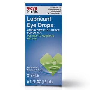 slide 1 of 1, Cvs Health Lubricant Eye Drops, .5 Oz, 0.5 oz